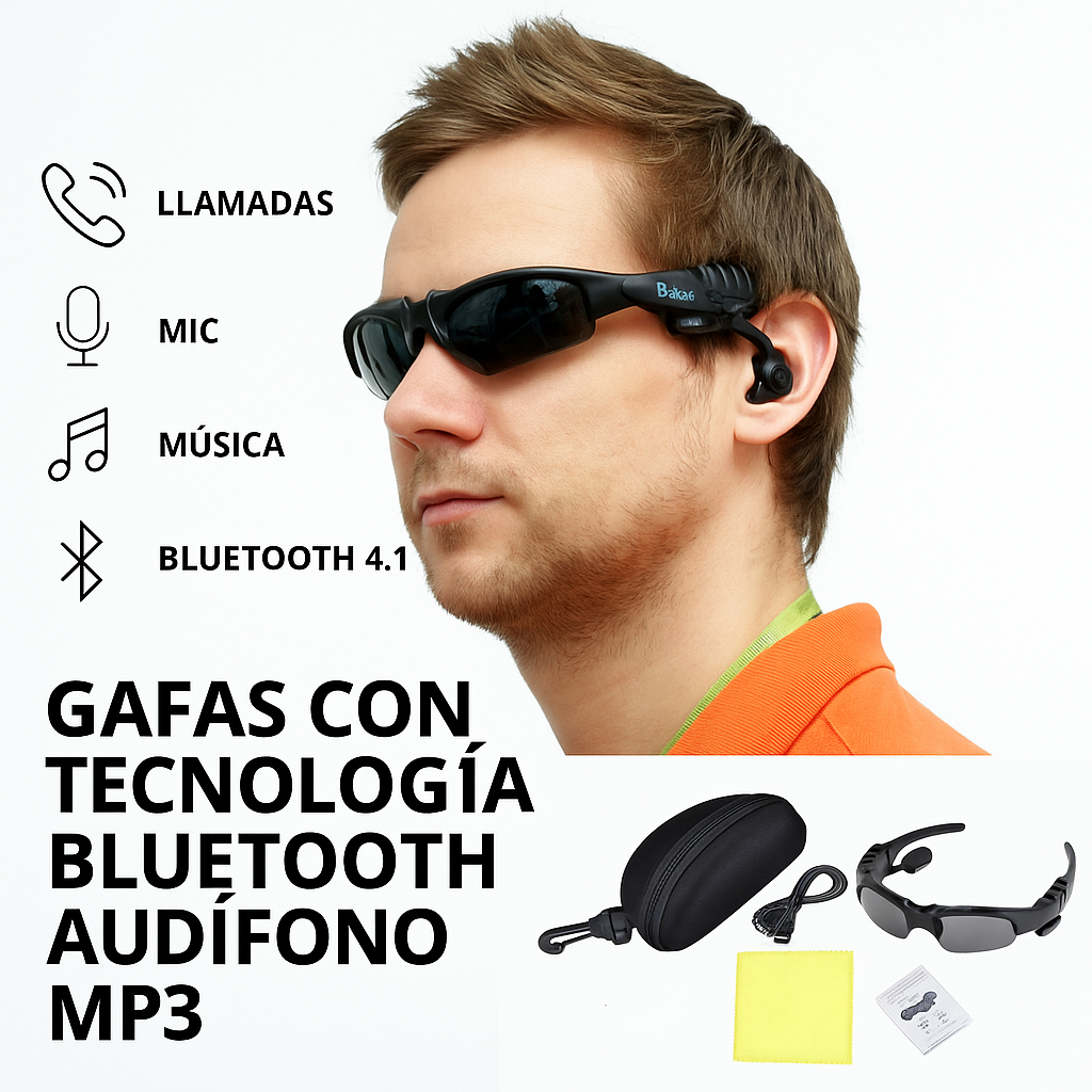 GAFAS CON TECNOLOGÍA BLUETOOTH